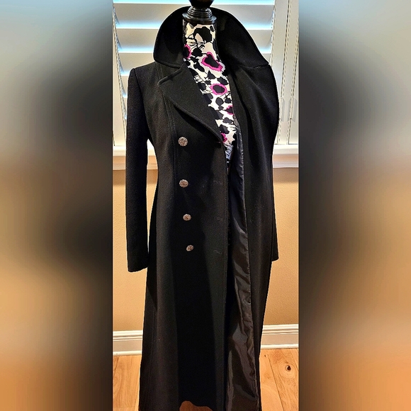 Y2K Vintage Moda Int. Wool Duster Coat - Picture 7 of 16